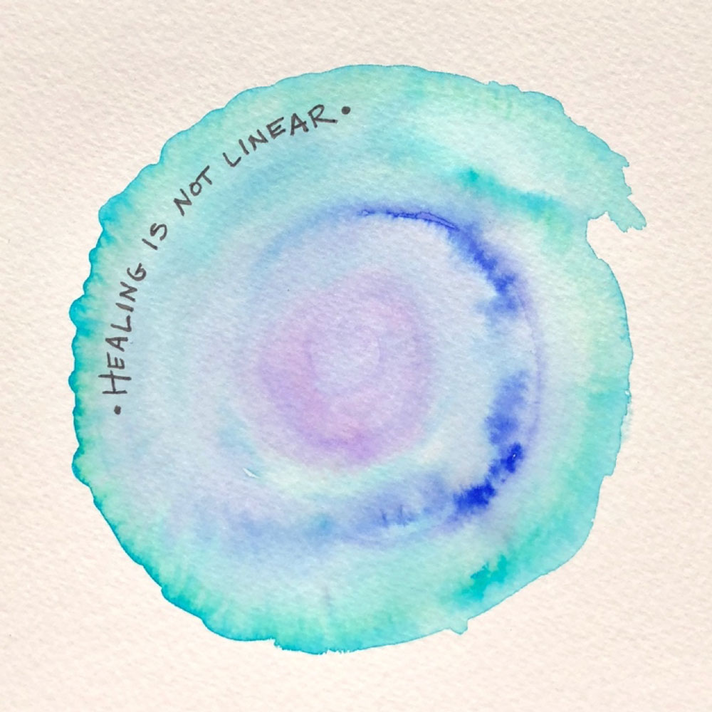 watercolour-healing-not-linear1 A watercolor painting