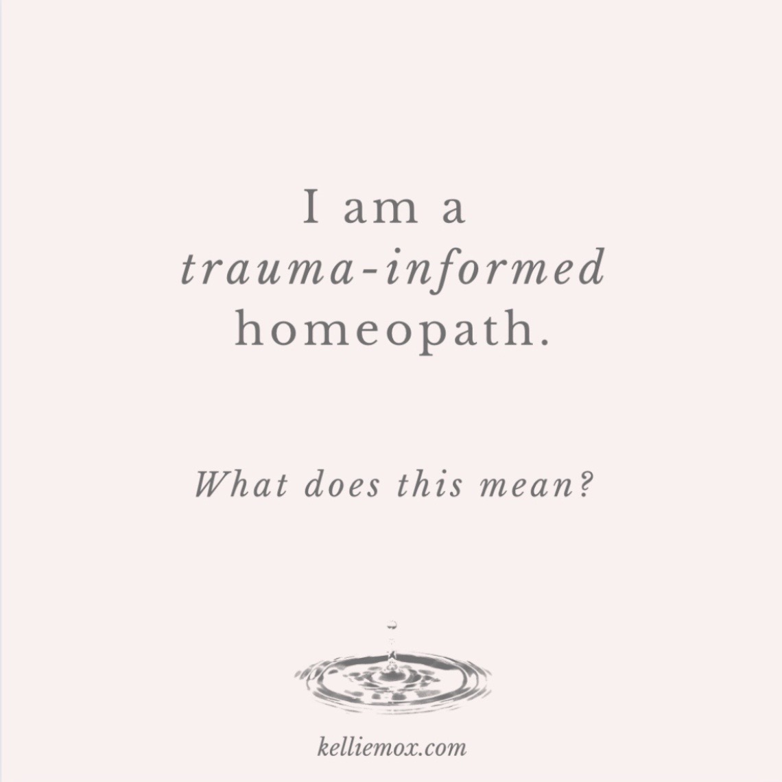 A text about homeopath